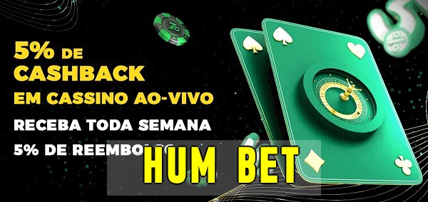 Promoções do cassino ao Vivo hum bet